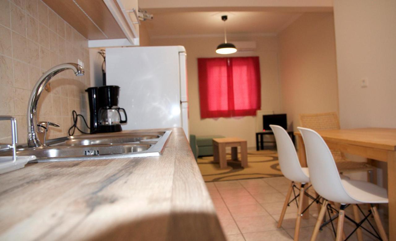 Modern apartment in Kalamata Bagian luar foto
